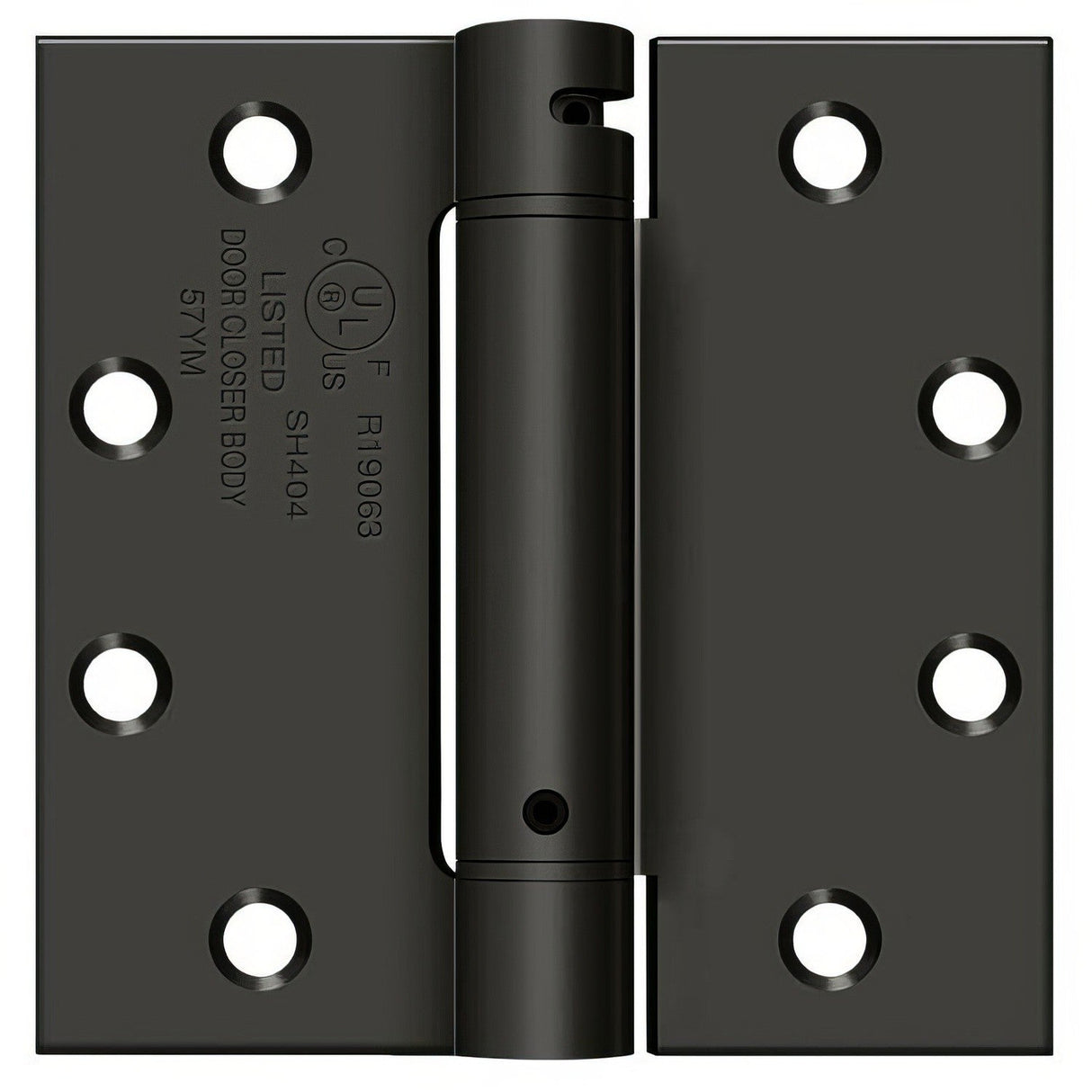 Deltana DSH45U10B oil rubbed bronze spring hinge