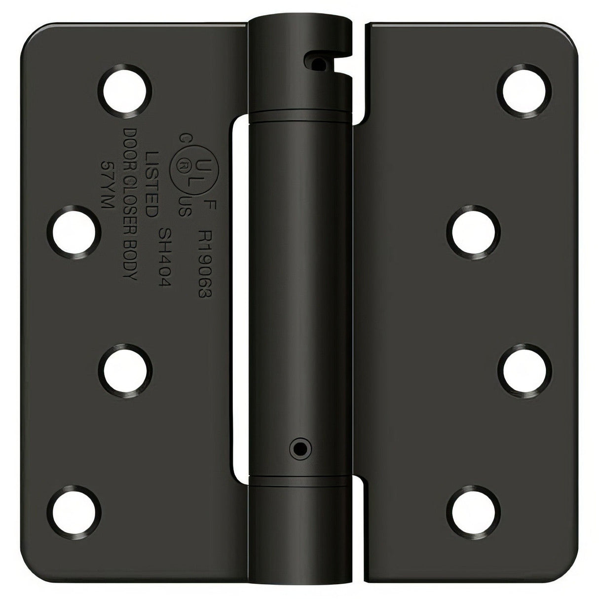 Deltana DSH4R410B oil rubbed bronze spring hinge