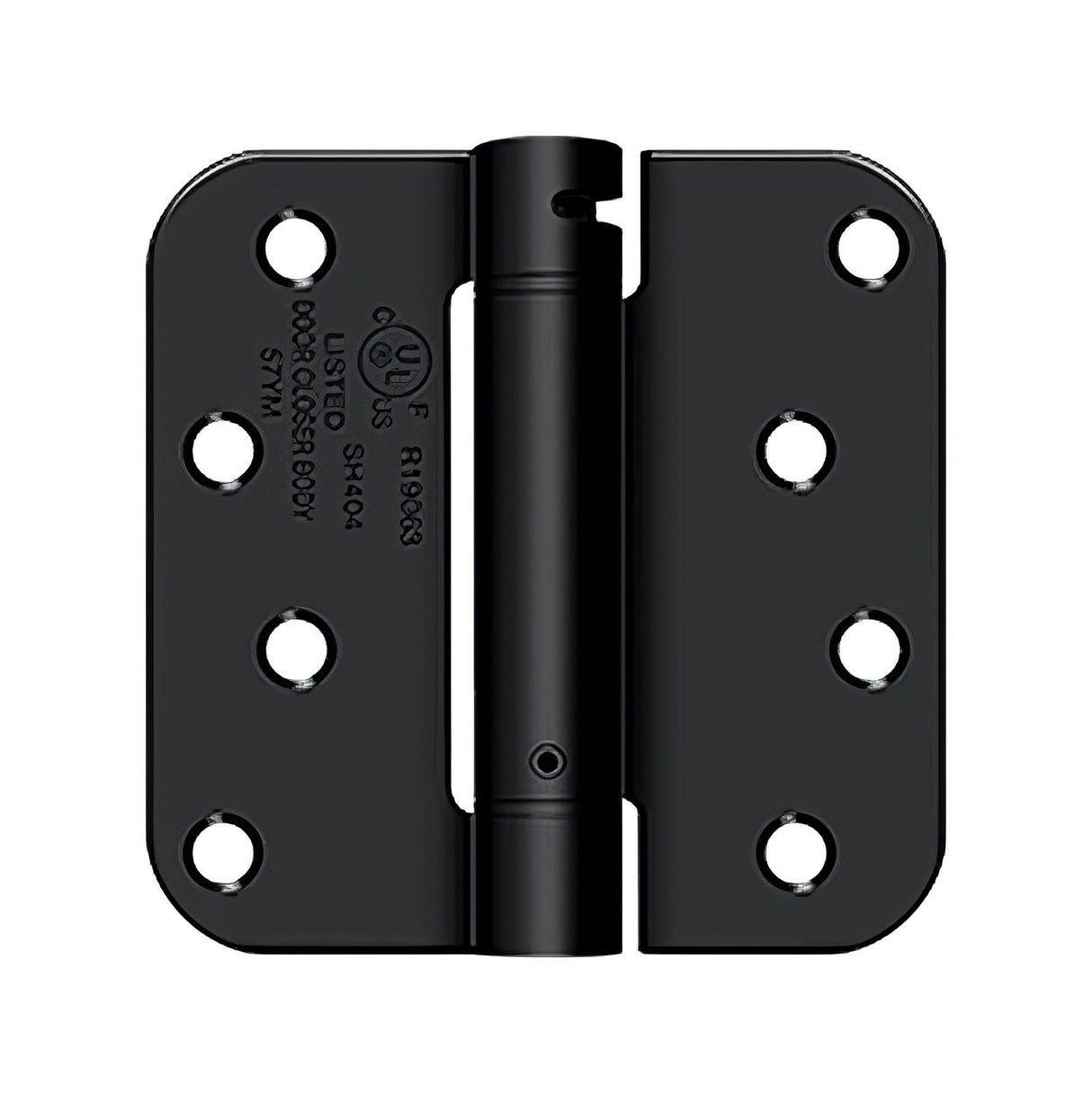 Deltana DSH4R51B flat black spring hinge
