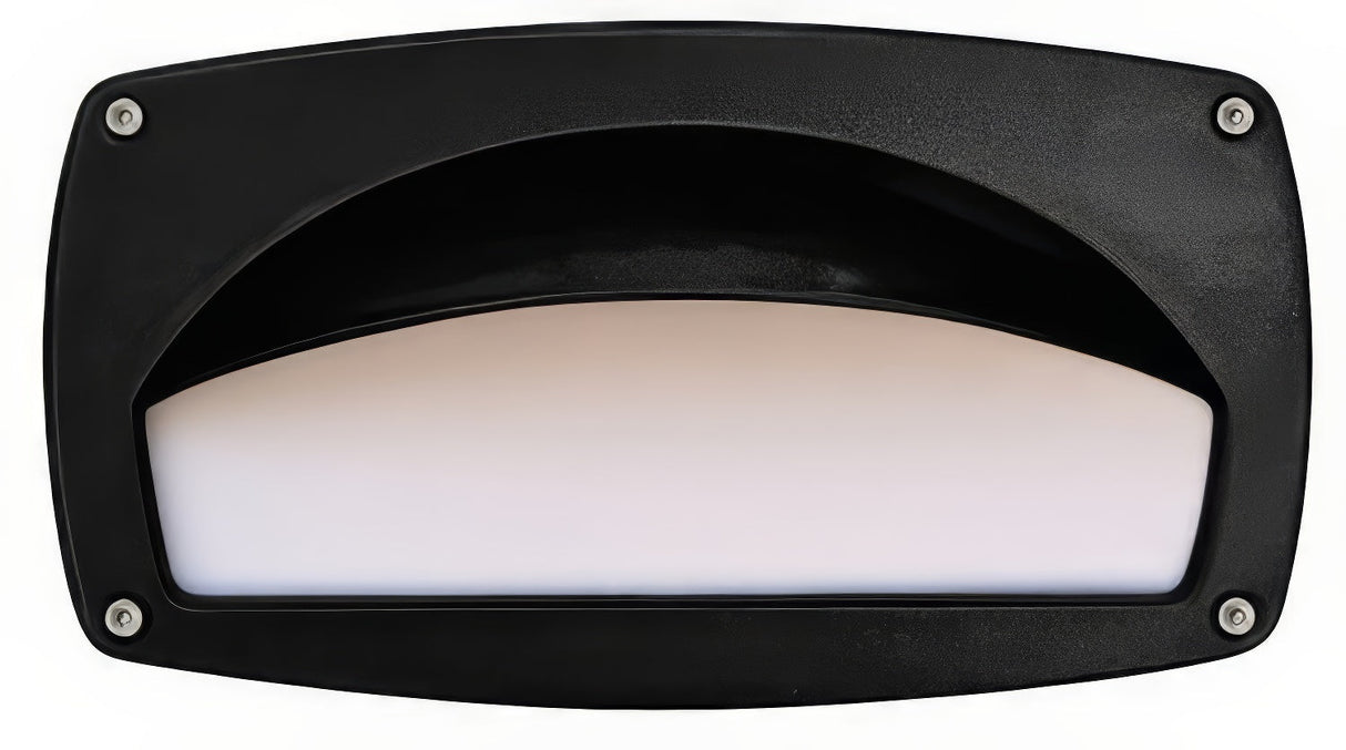 Dabmar Lighting DSL1014-L7-65K-B black outdoor step light