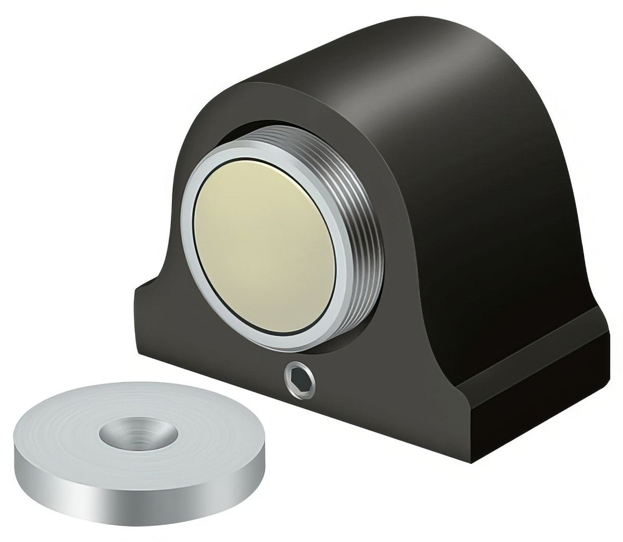 Deltana DSM125U10B oil rubbed bronze dome door stop