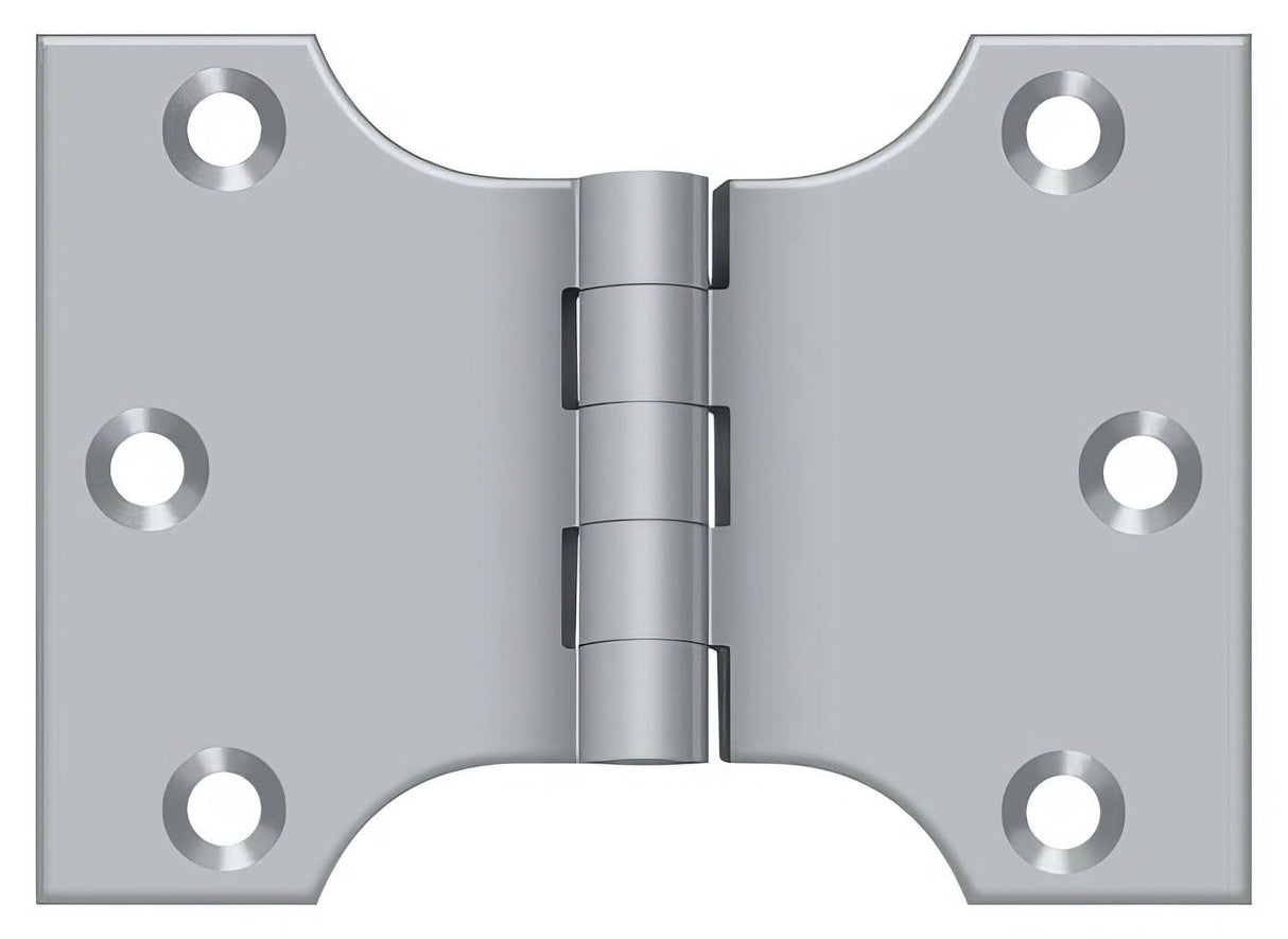 Deltana DSPA3040U26D brushed chrome door hinge