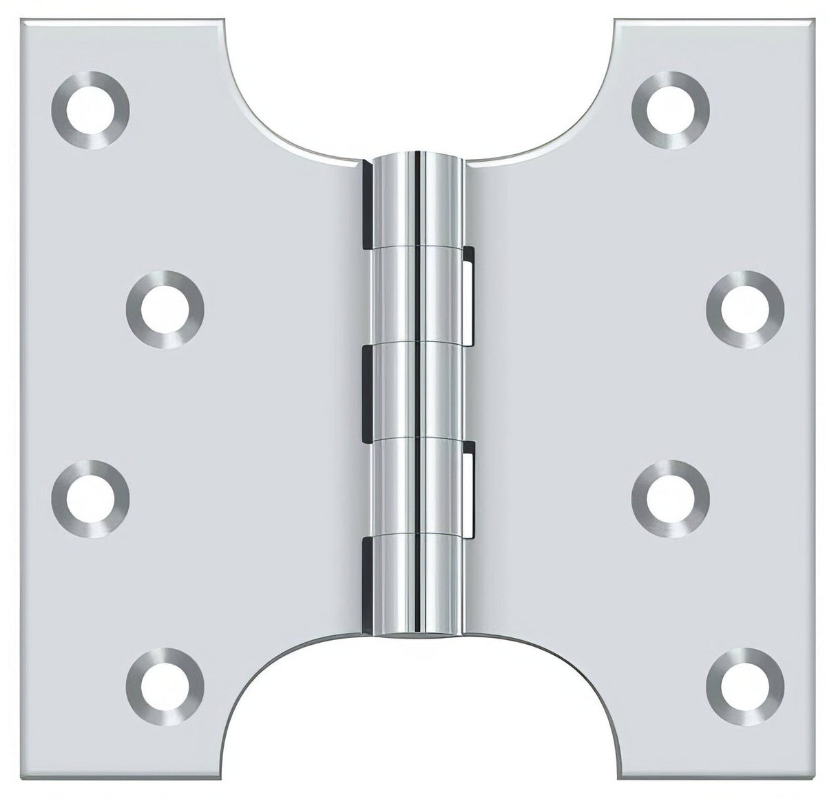 Deltana DSPA4040U26 chrome door hinge