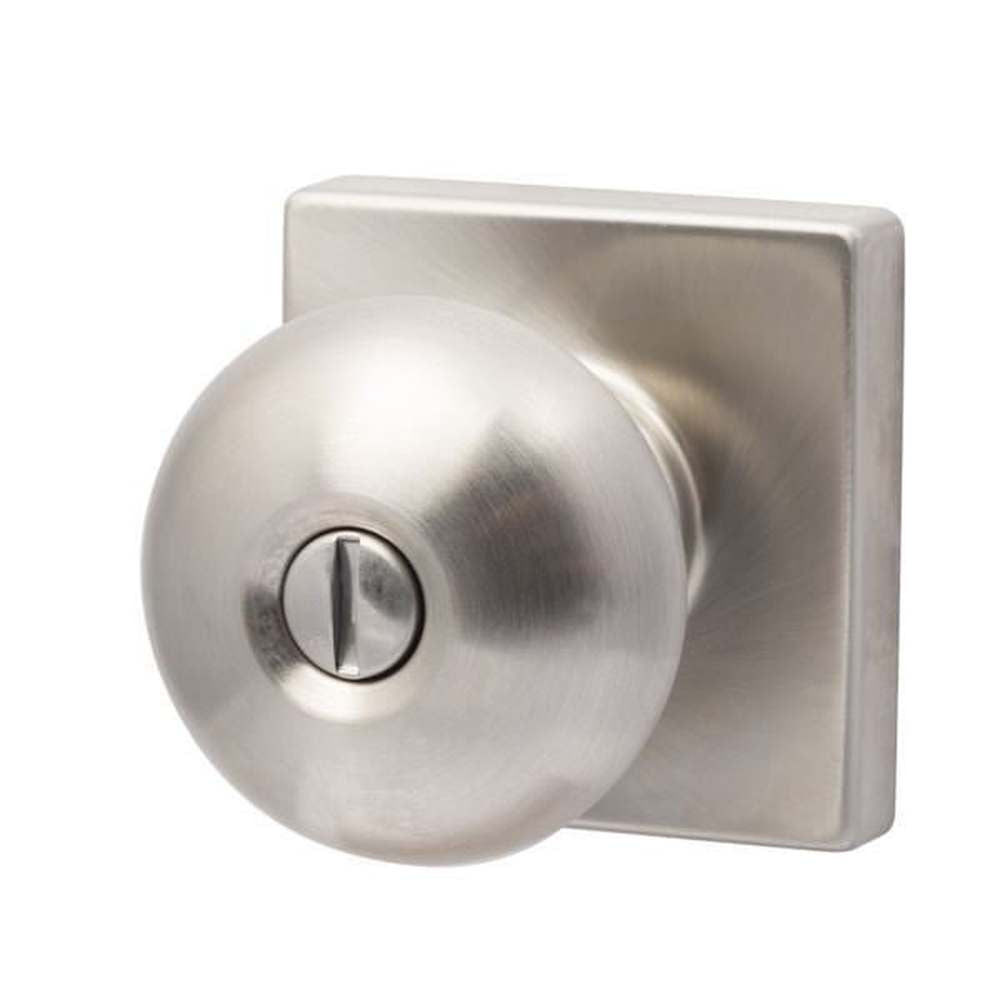 Sure-Loc DU102-SQ 15 satin nickel privacy door knob
