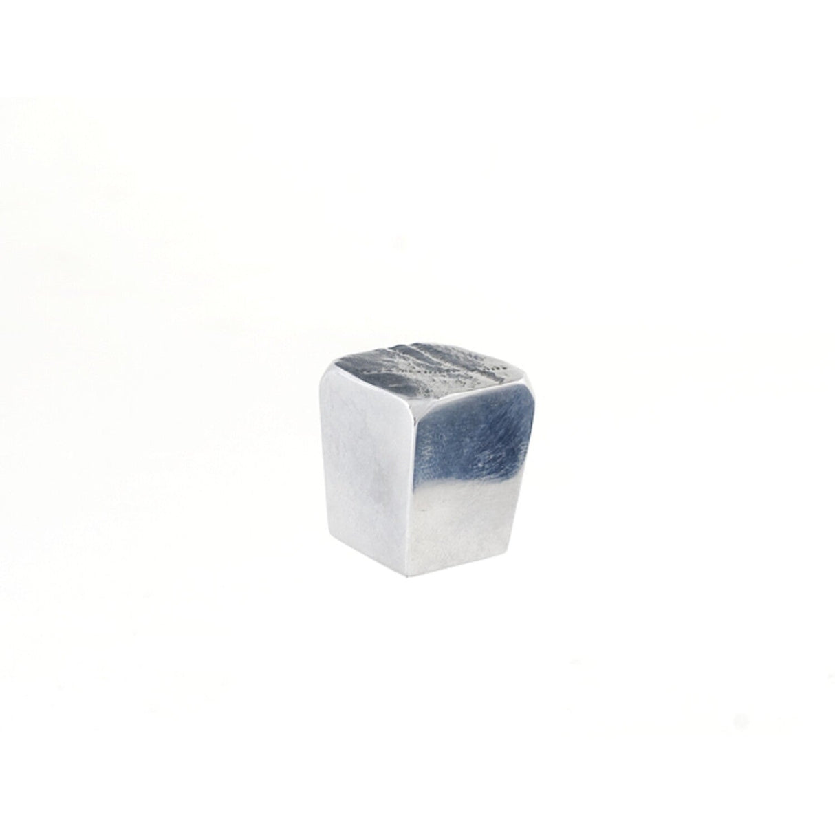 Du Verre DVJG07-PAL polished aluminum cabinet knob