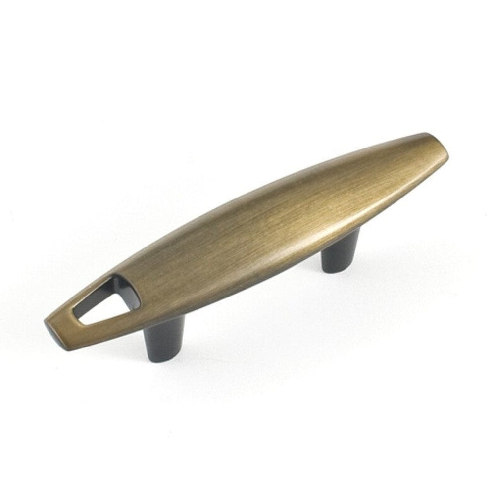 Du Verre DVTR02-AB antique brass cabinet pull