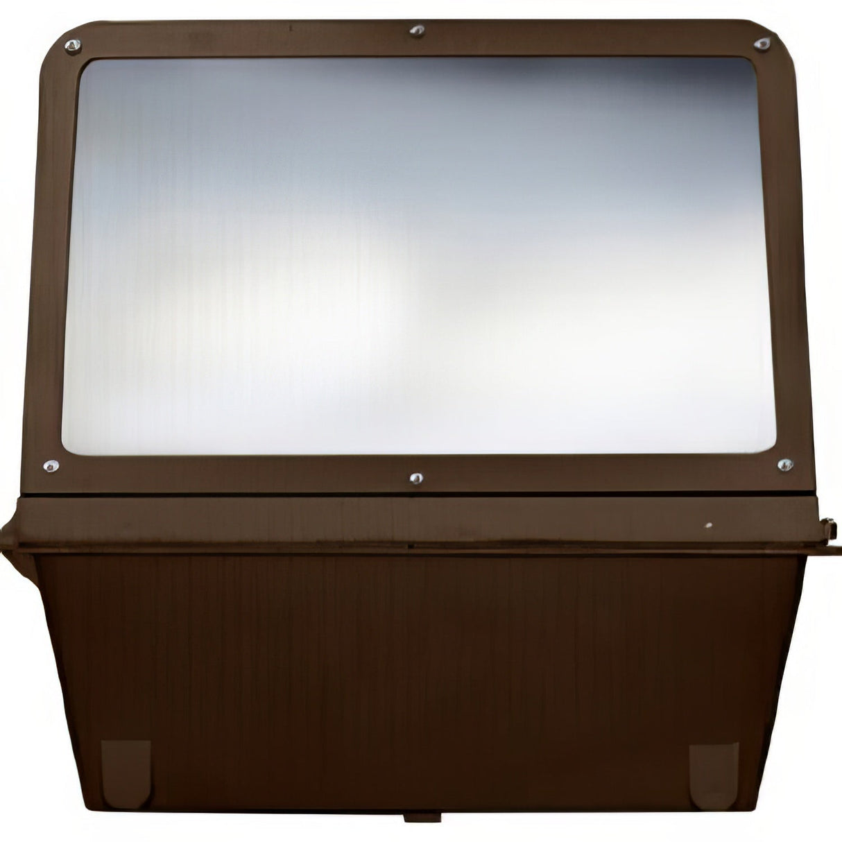 Dabmar Lighting DW1883-MT bronze large wall pack fixture