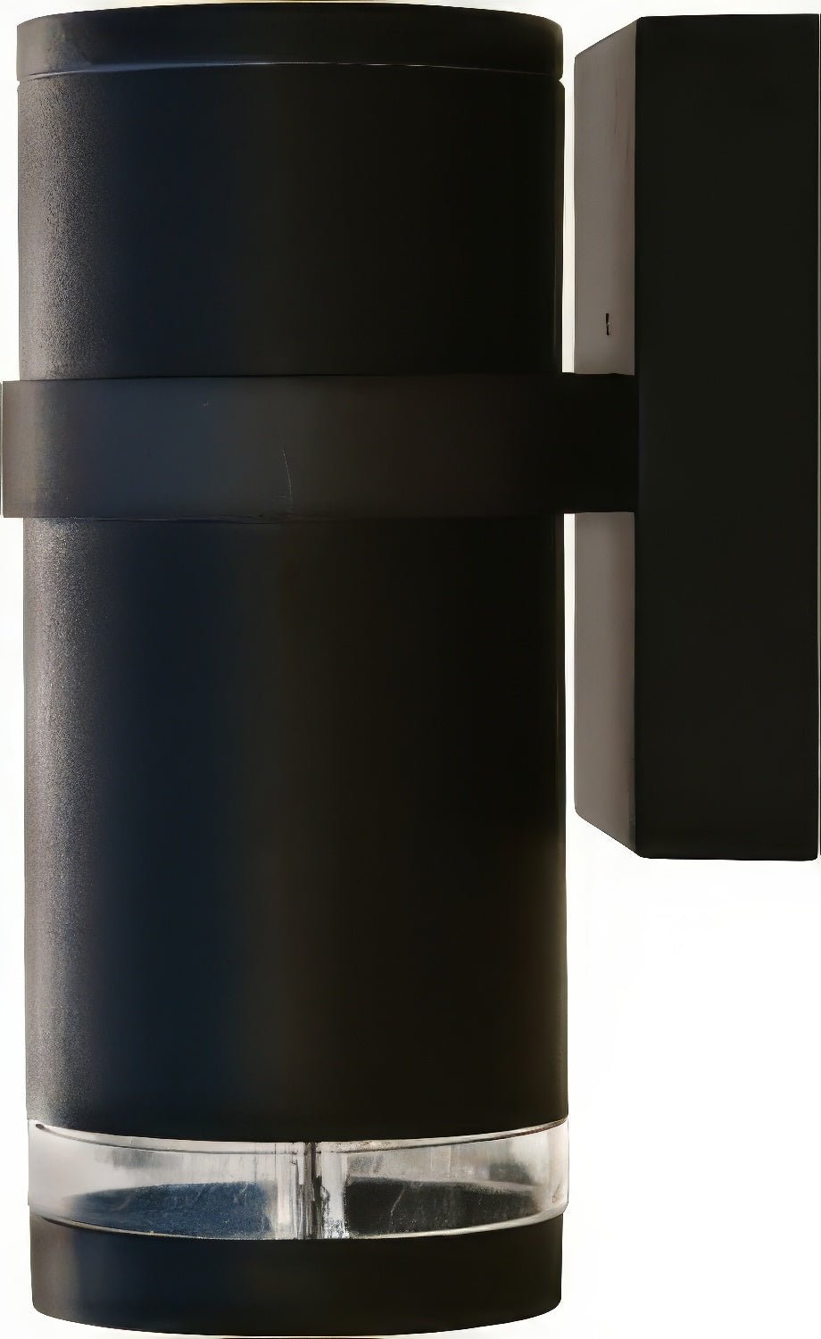 Dabmar Lighting DW3550-L7-50K-B black outdoor wall light fixture