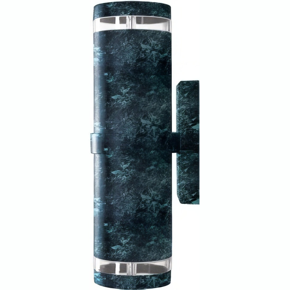 Dabmar Lighting DW3560-L14-50K-VG verde green outdoor wall light fixture