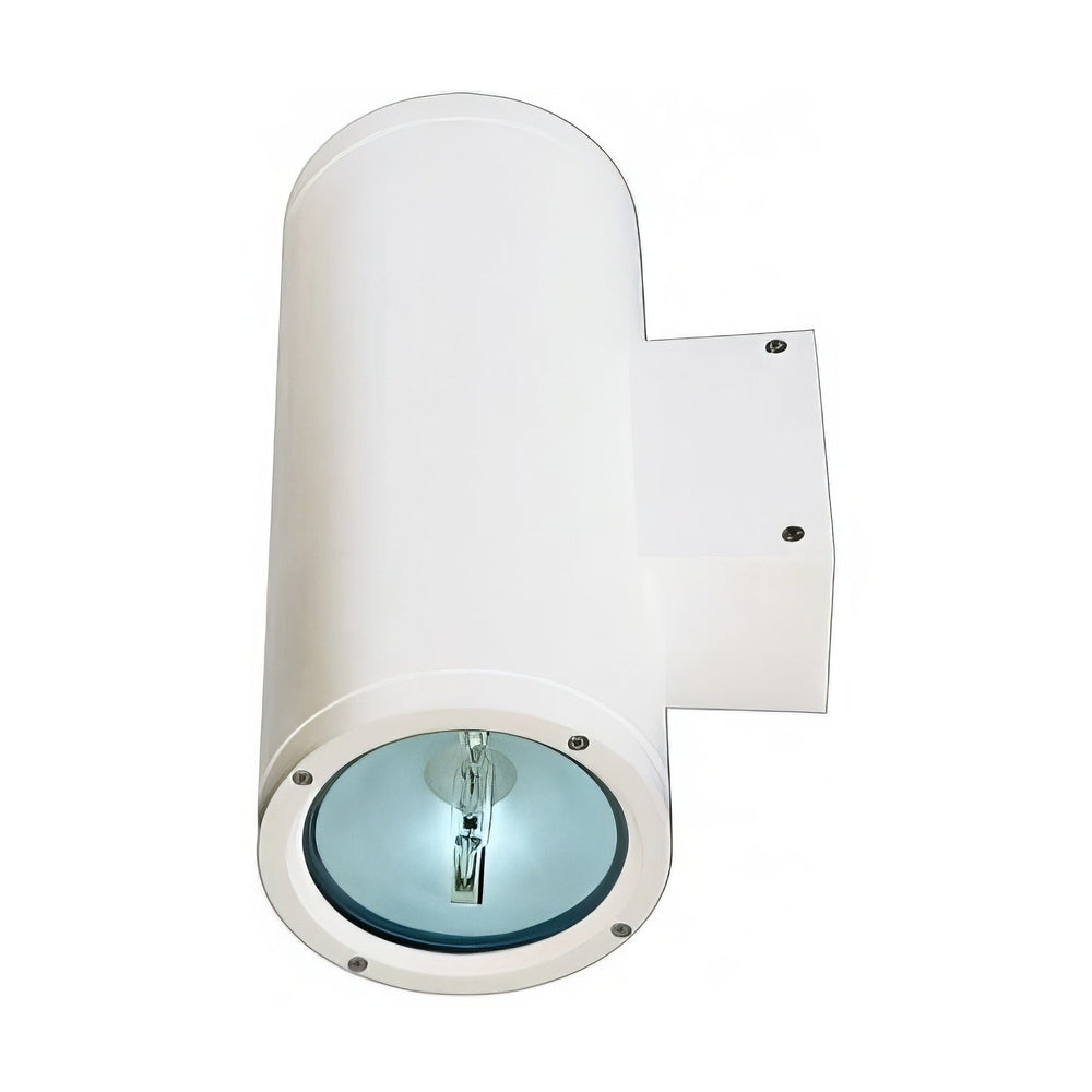 Dabmar Lighting DW3700-W white outdoor wall light fixture