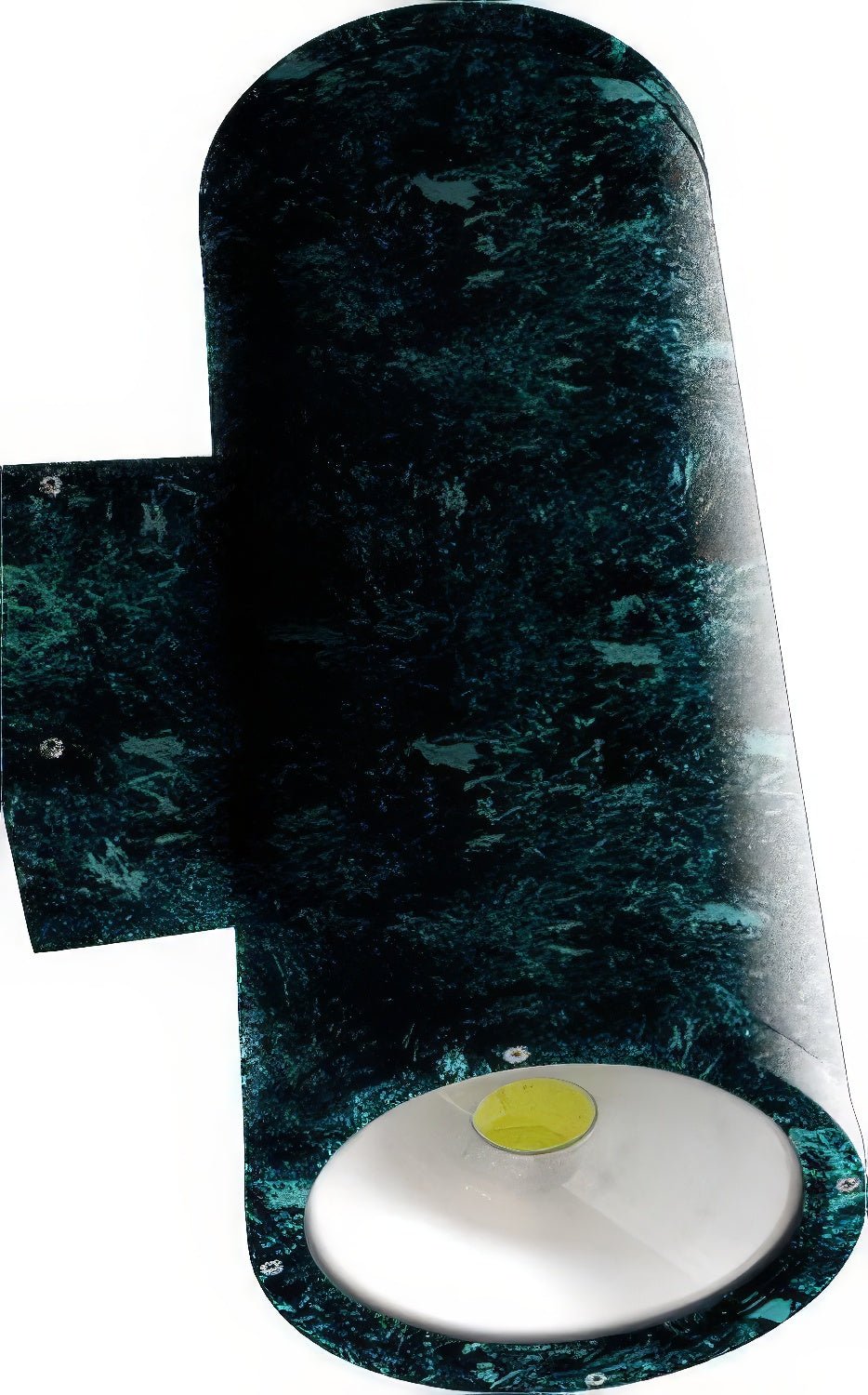 Dabmar Lighting DW3701-LB40-50K-VG verde green outdoor wall light fixture