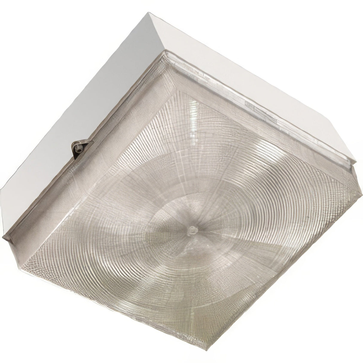 Dabmar Lighting DW6601-W Polycarbonate Surface Mounted Ceiling Fixture White