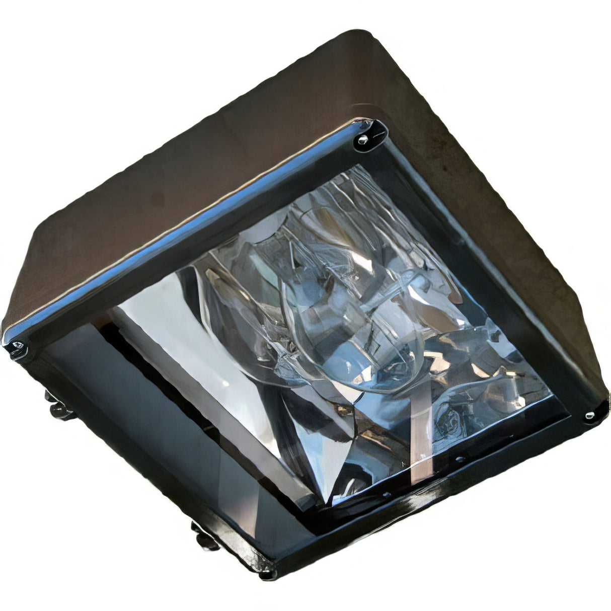 Dabmar Lighting DW9040-W-MT white large square ceiling fixture