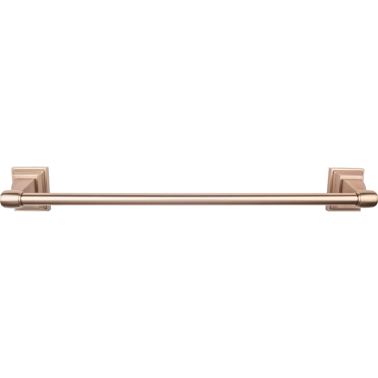 Top Knobs STK6BB TOP BATH (R) Stratton Bath Single 20" Wall Mounted Towel Bar Brushed Bronze