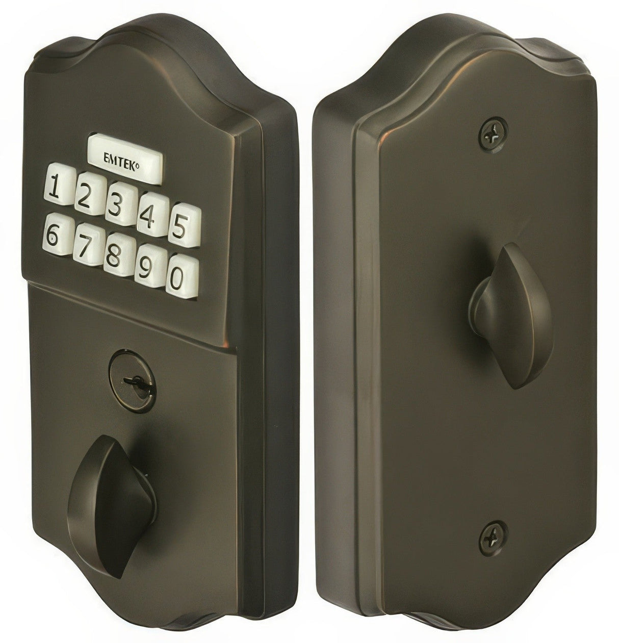Emtek E1000US10B oil rubbed bronze keypad deadbolt