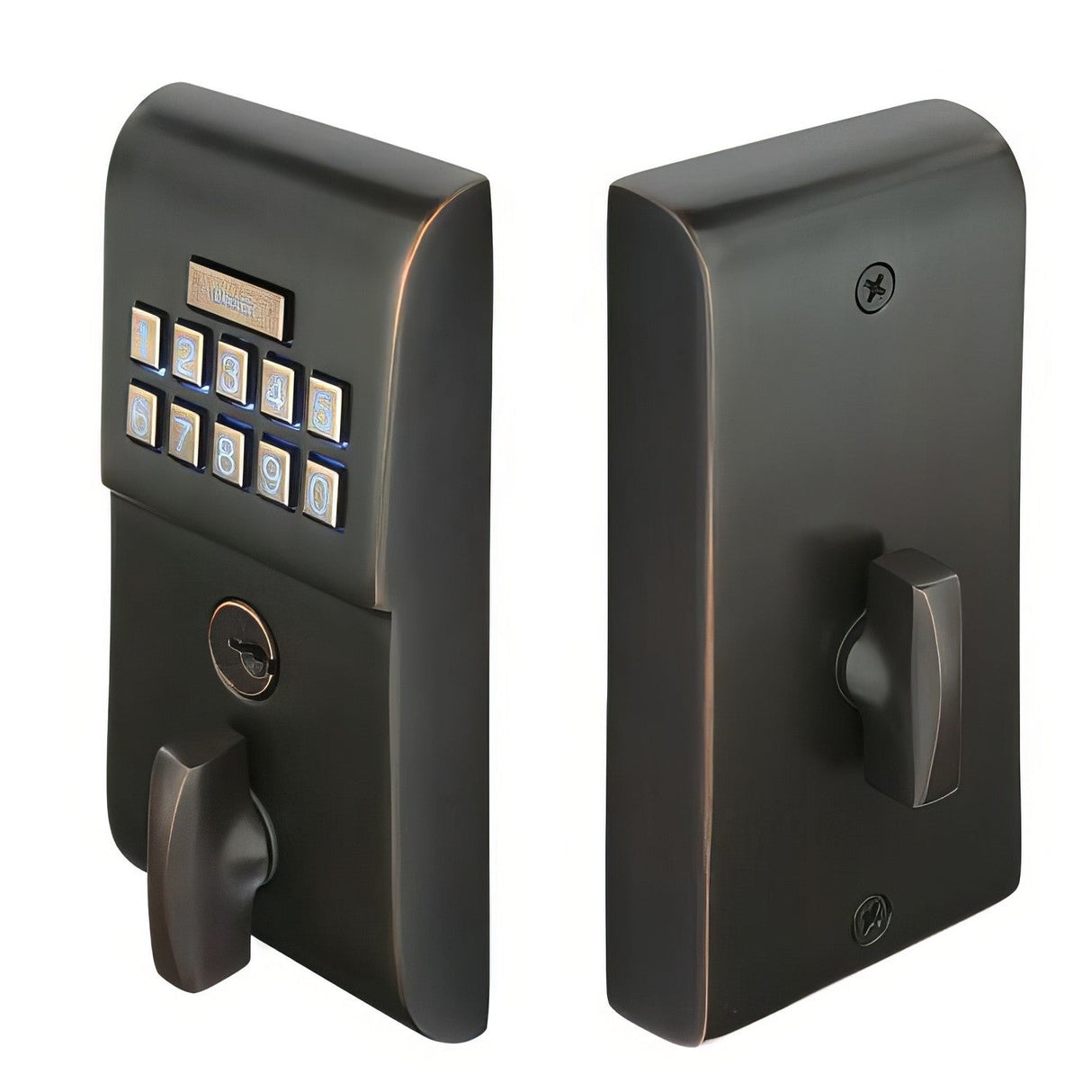 Emtek E1020US10B oil rubbed bronze single cylinder