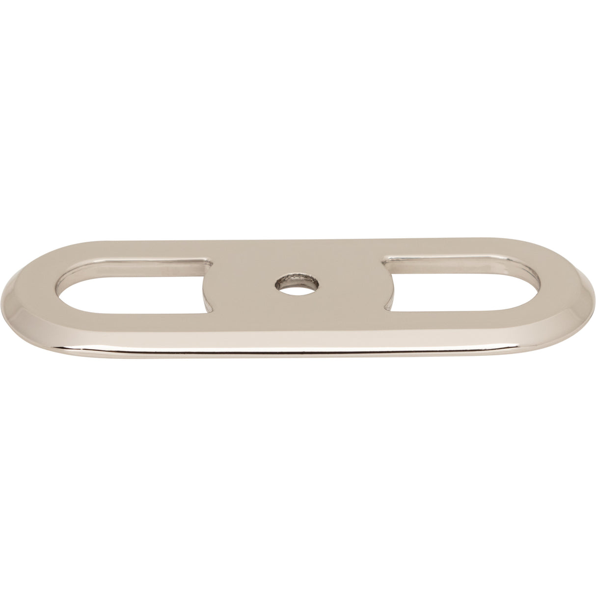 Top Knobs TK3351PN Brockwell 2 3/4" Center to Center Pull Backplate Polished Nickel