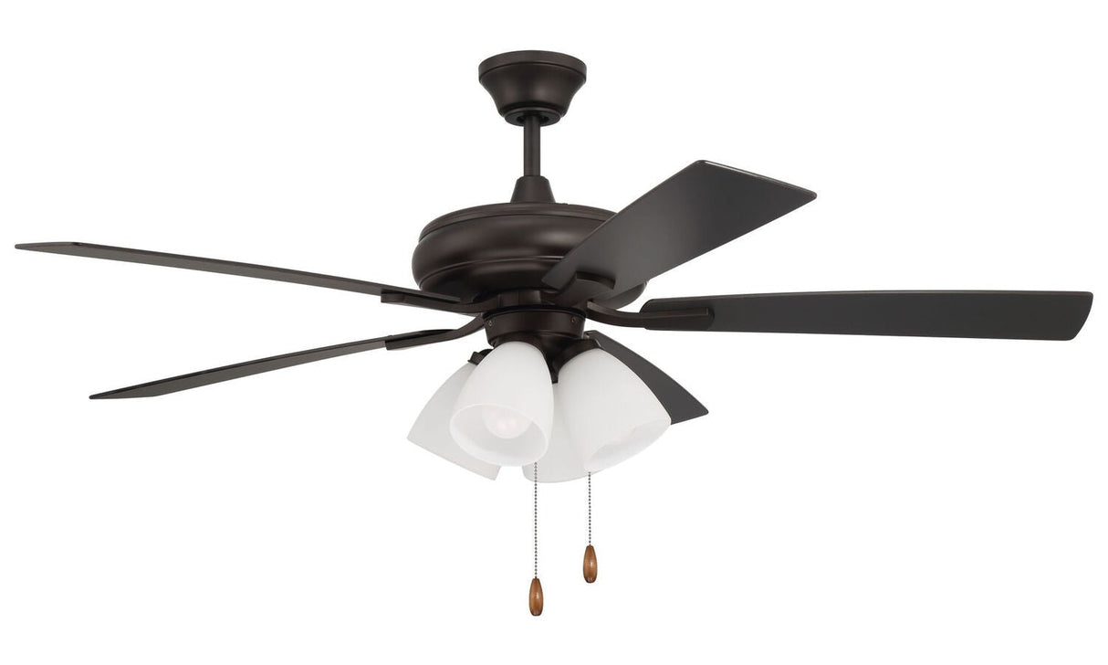 Craftmade ECF114ESP5-ESPWLN espresso ceiling fan blades included