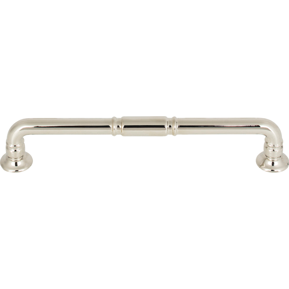 Top Knobs TK1004PN Kent 6 5/16" Center to Center Bar Pull Polished Nickel