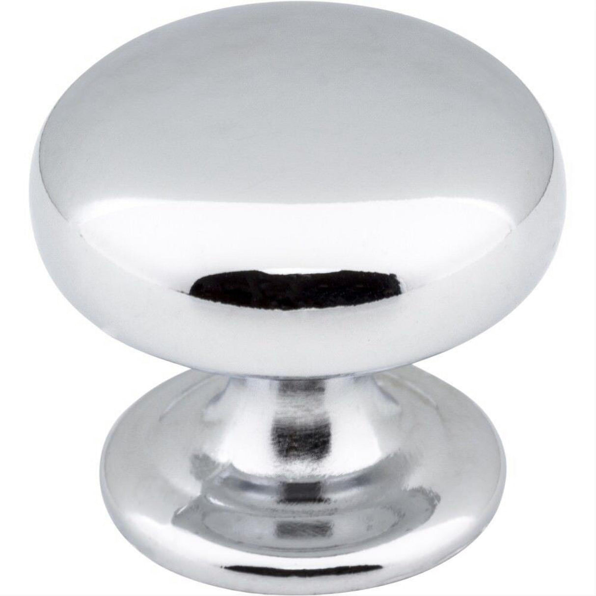 Elements 2980PC 2980 Florence 1-1/4" Zinc Cabinet Knob Polished Chrome
