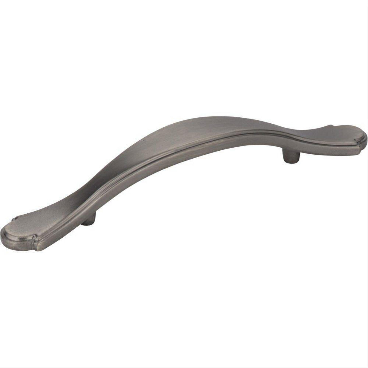 Elements 3108BNBDL 3108 Gatsby 5-5/16" Zinc Cabinet Pull Brushed Pewter