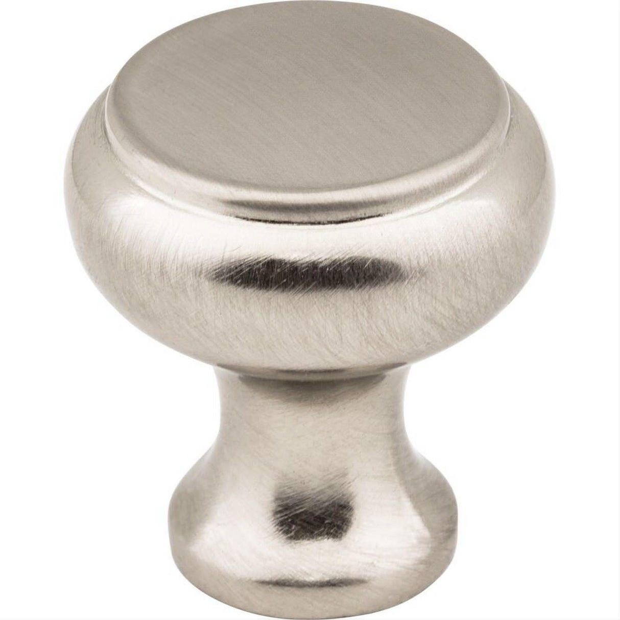 Elements 3898SN 3898 Westbury 1-3/16" Zinc Cabinet Knob Satin Nickel