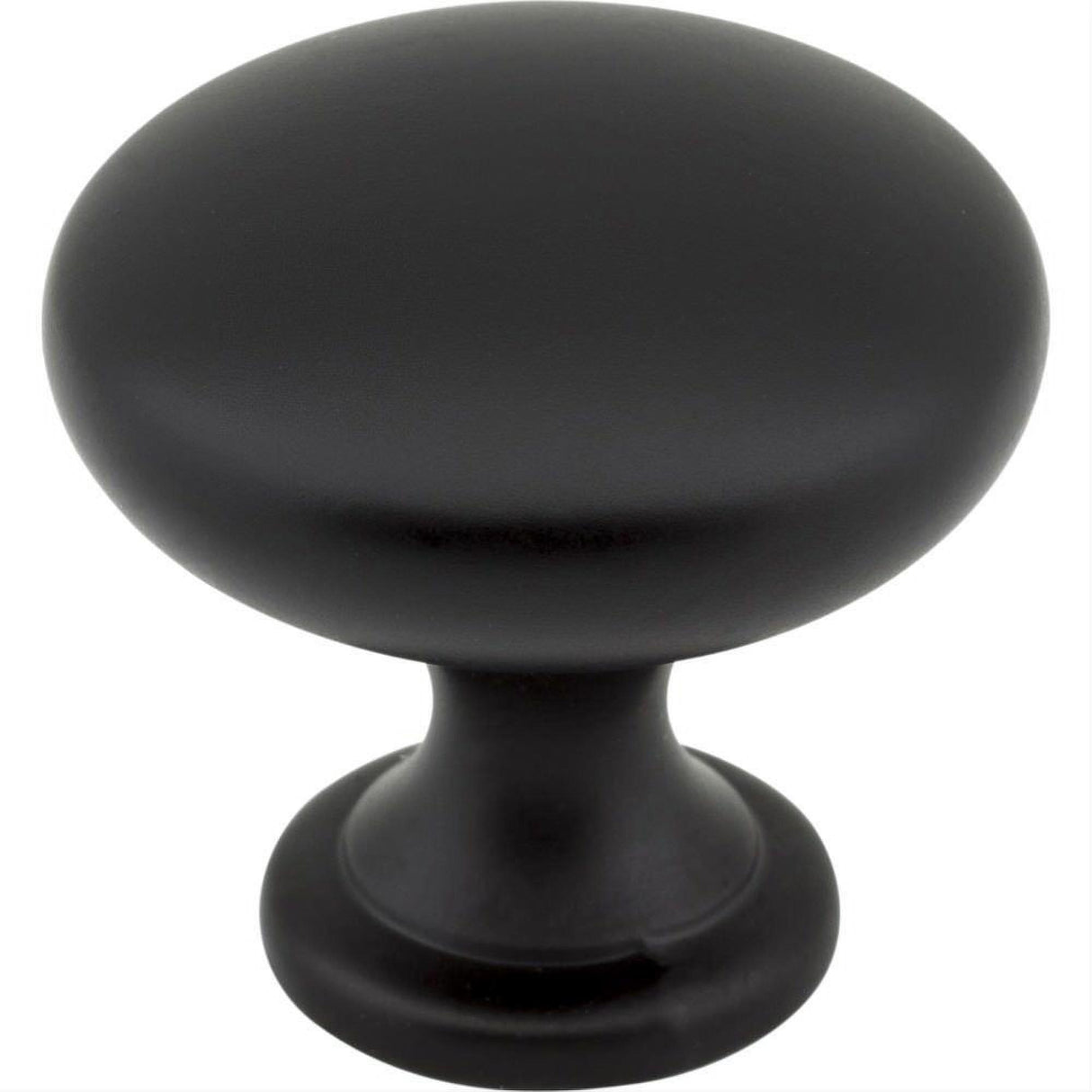 Elements 3910-MB Madison 1-3/16" Matte Black Zinc Cabinet Knob