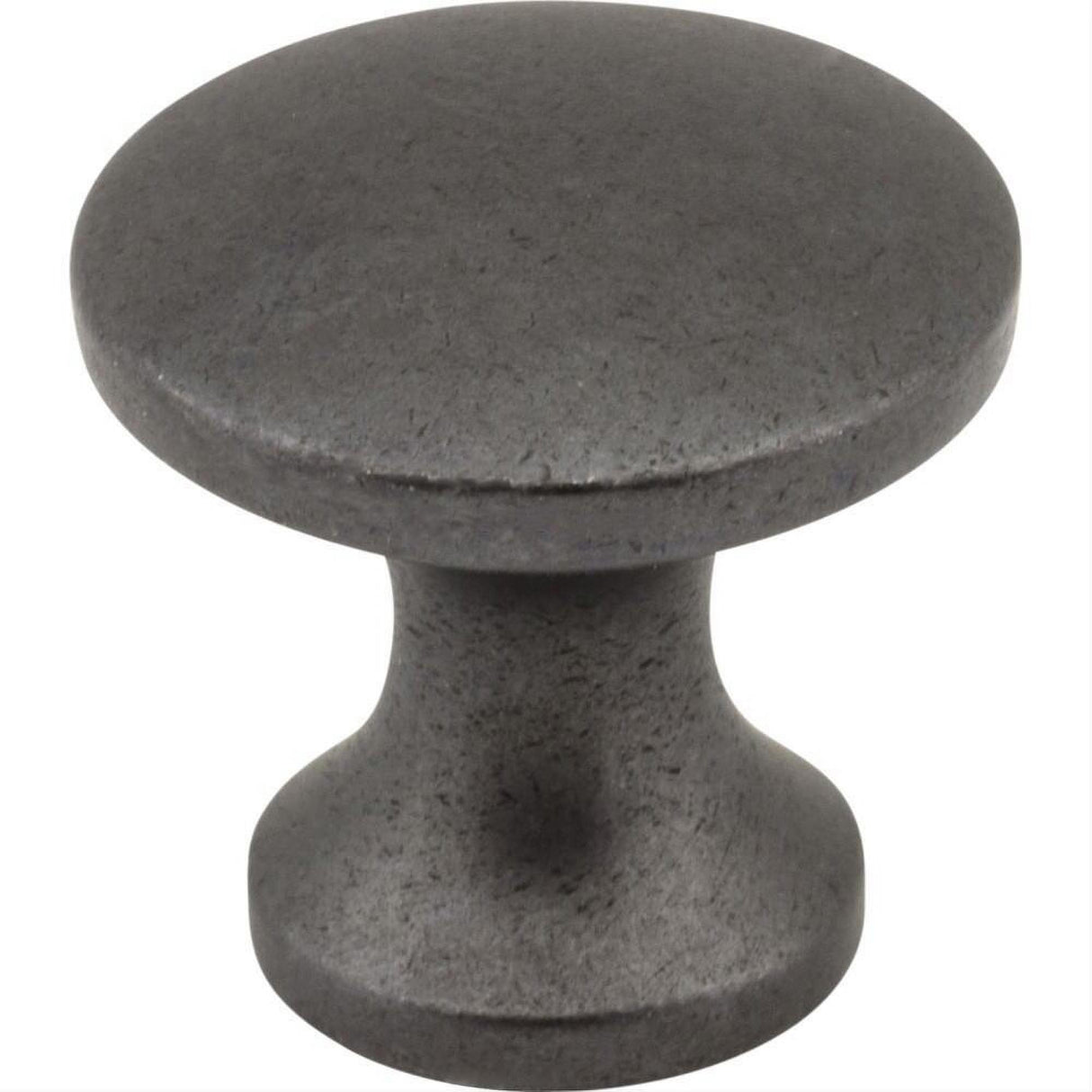 Elements 3915-DACM Geneva 1" Zinc Cabinet Knob Gun Metal