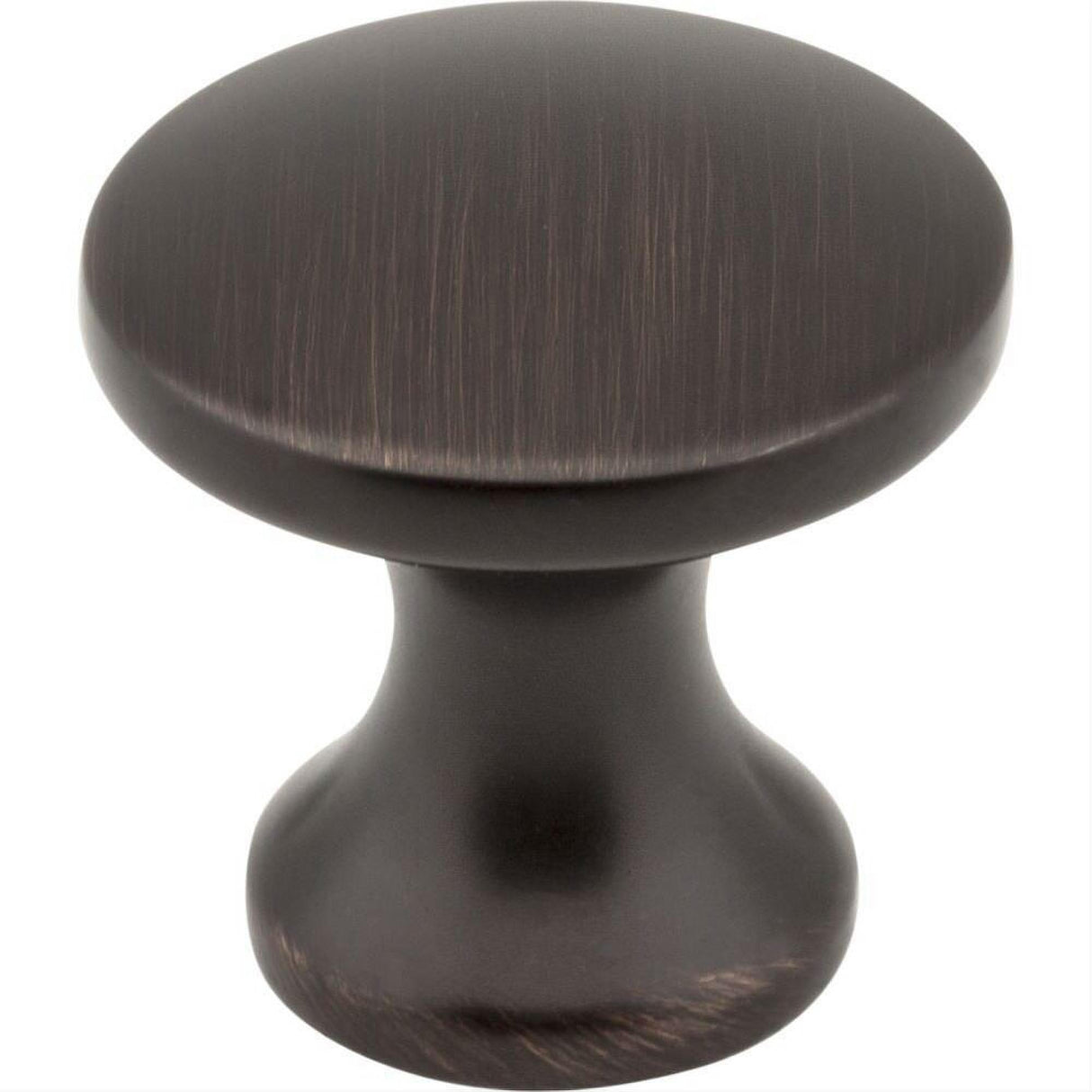 Elements 3915-DBAC Geneva 1" Zinc Cabinet Knob Brushed Oil Rubbed Bronze