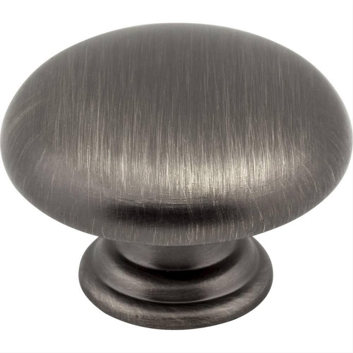 Elements 3950-BNBDL Gatsby 1-3/16" Zinc Cabinet Knob Brushed Pewter