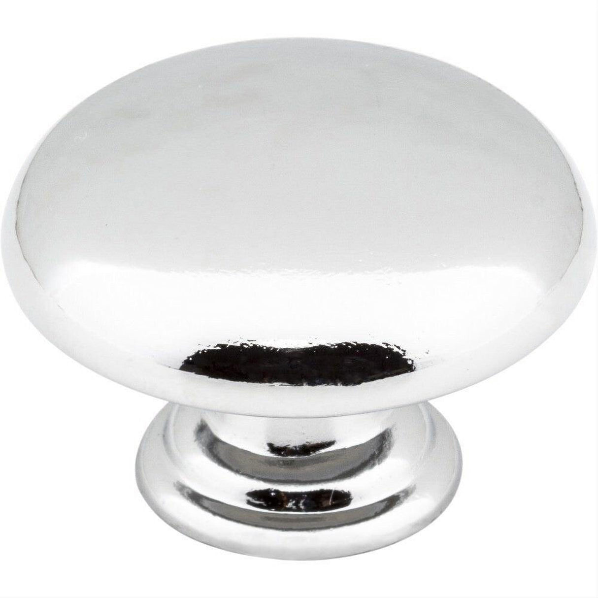 Elements 3950-PC Gatsby 1-3/16" Zinc Cabinet Knob Polished Chrome