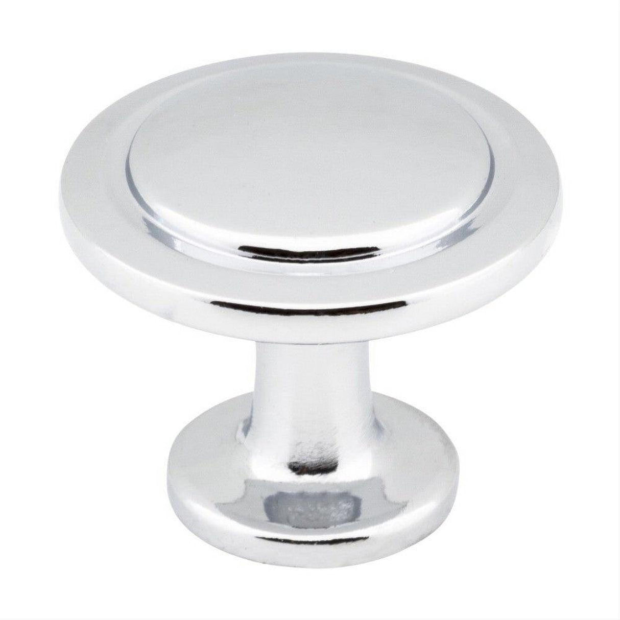 Elements 3960-PC Gatsby 1-1/4" Zinc Cabinet Knob Polished Chrome