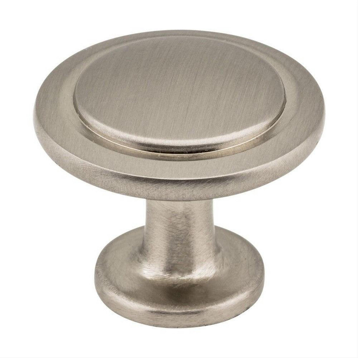 Elements 3960-SN Gatsby 1-1/4" Zinc Cabinet Knob Satin Nickel