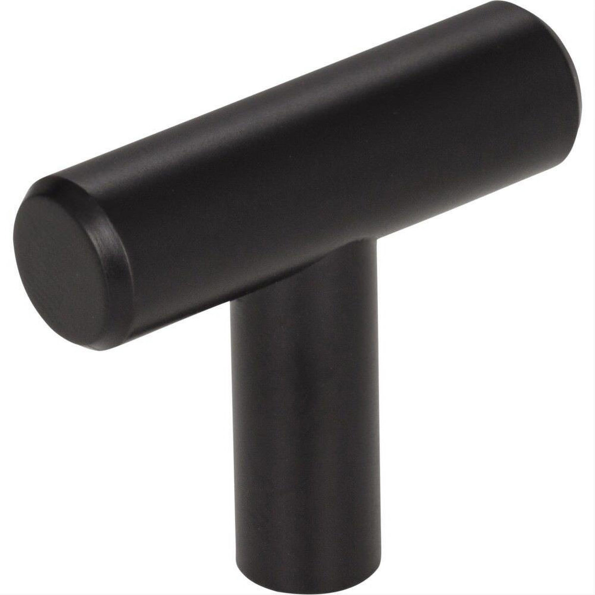 Elements 40MB 40 Naples 1-9/16" Steel T-Shaped Cabinet Pull Matte Black