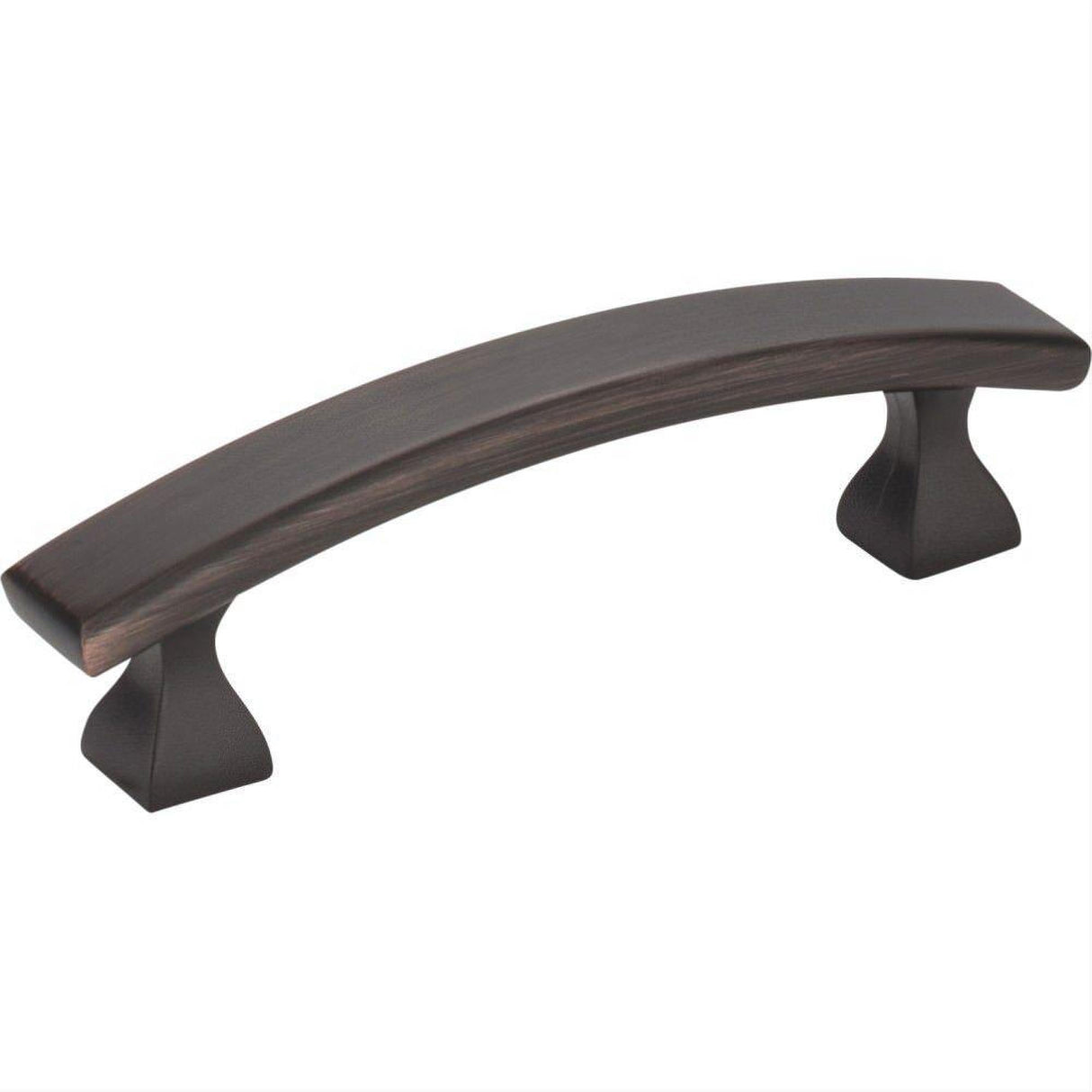 Elements 449-3DBAC-3 Hadly 4" Zinc Cabinet Pull Brushed Oil Rubbed Bronze