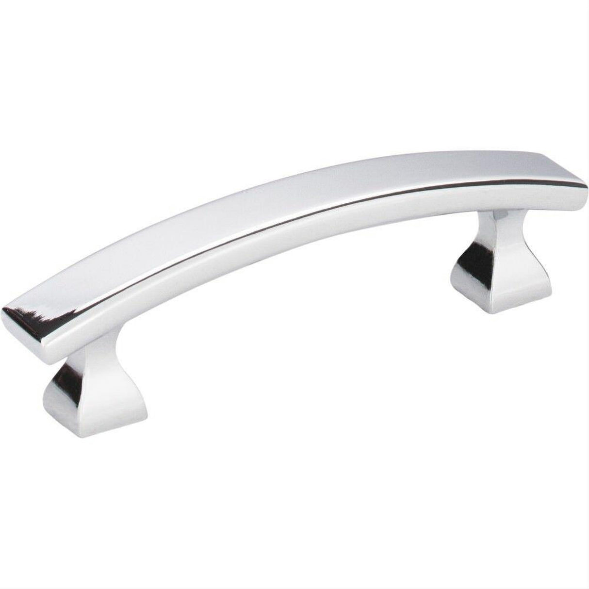 Elements 449-3PC-3 Hadly 4" Zinc Cabinet Pull Polished Chrome
