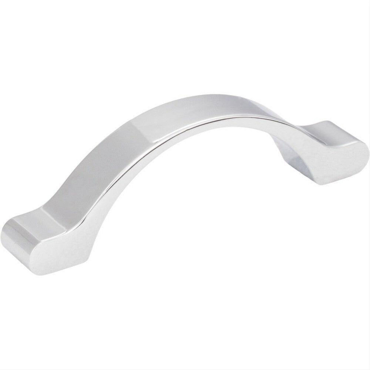 Elements 511-3PC-3 Seaver 4-1/16" Zinc Cabinet Pull Polished Chrome