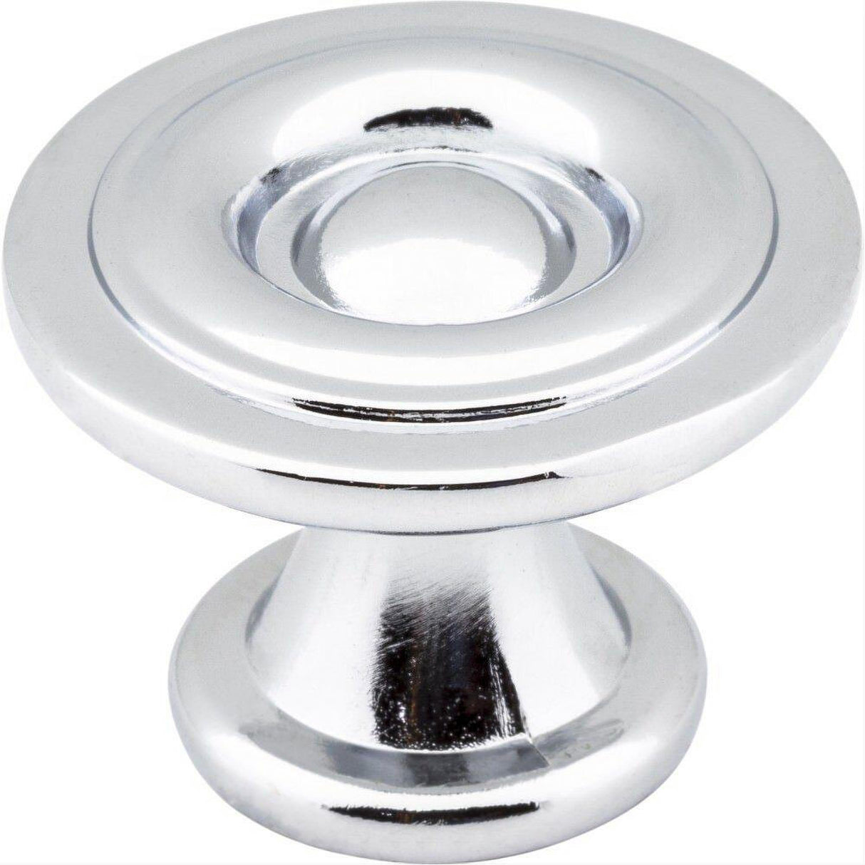 Elements 575PC 575 Syracuse 1-3/16" Zinc Cabinet Knob Polished Chrome