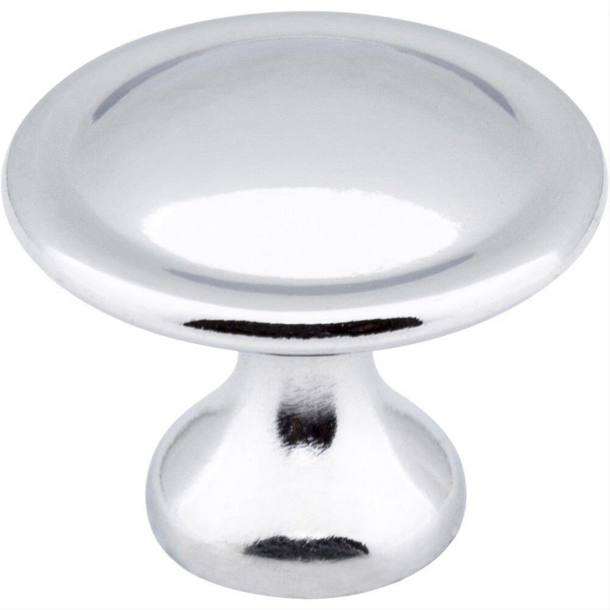 Elements 647PC 647 Watervale 1-1/8" Zinc Cabinet Knob Polished Chrome