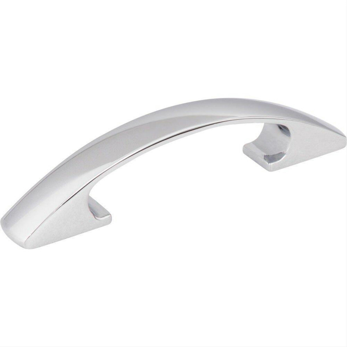 Elements 771-3PC-3 Strickland 4-1/2" Zinc Cabinet Pull Polished Chrome