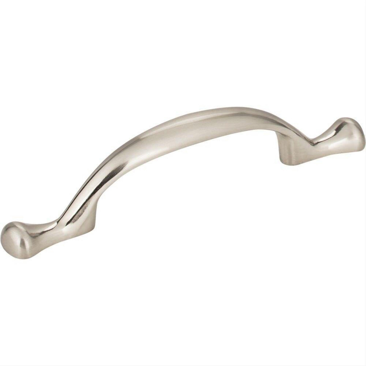 Elements 897-3SN-3 Merryville 5-1/8" Zinc Cabinet Pull Satin Nickel