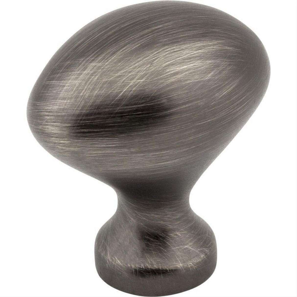 Elements 897BNBDL 897 Merryville 1-1/8" Zinc Cabinet Knob Brushed Pewter