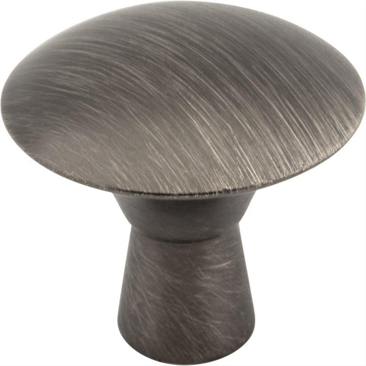 Elements 988BNBDL 988 Zachary 1-1/16" Zinc Cabinet Knob Brushed Pewter