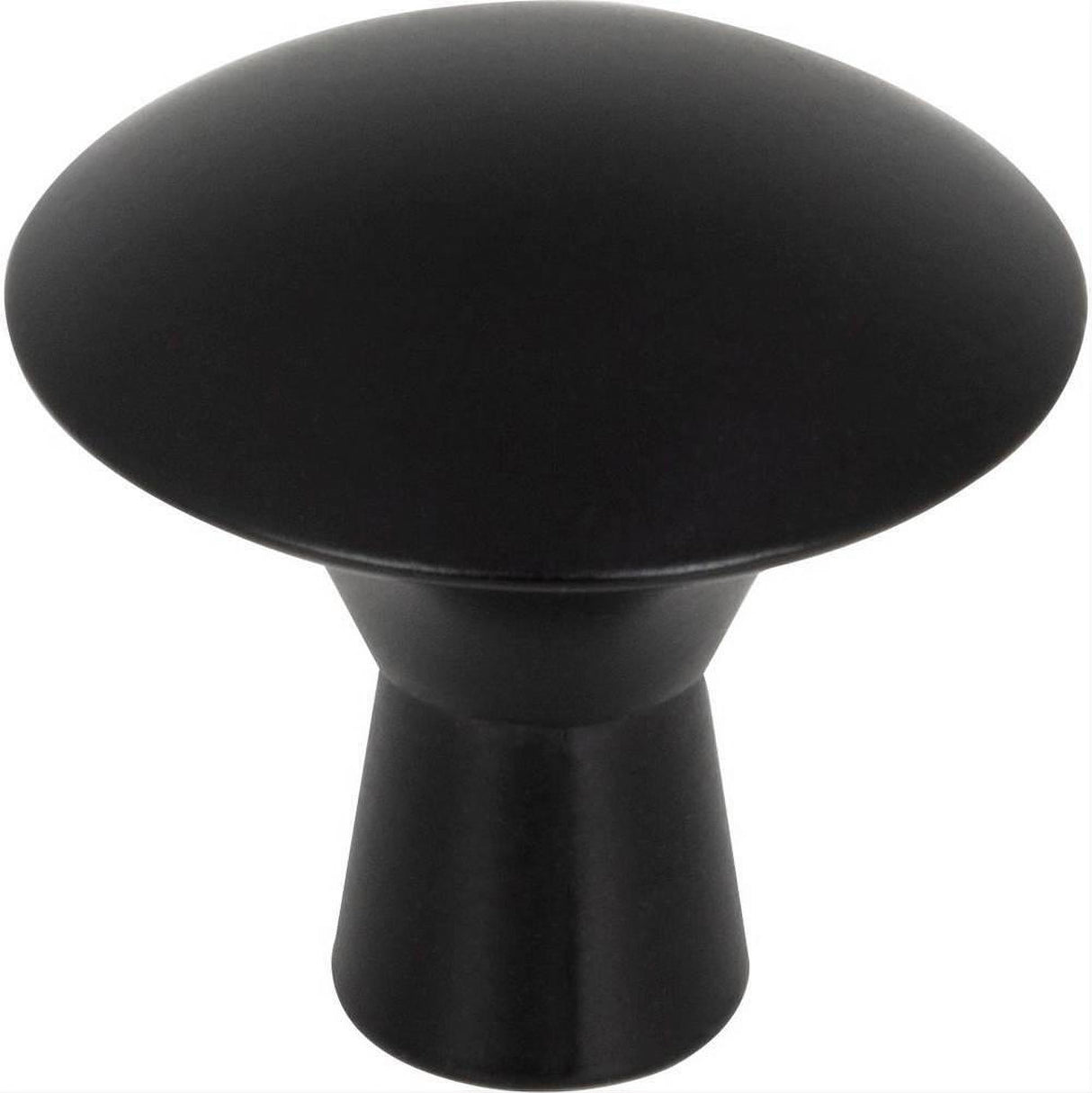 Elements 988MB 988 Zachary 1-1/16" Zinc Cabinet Knob Matte Black