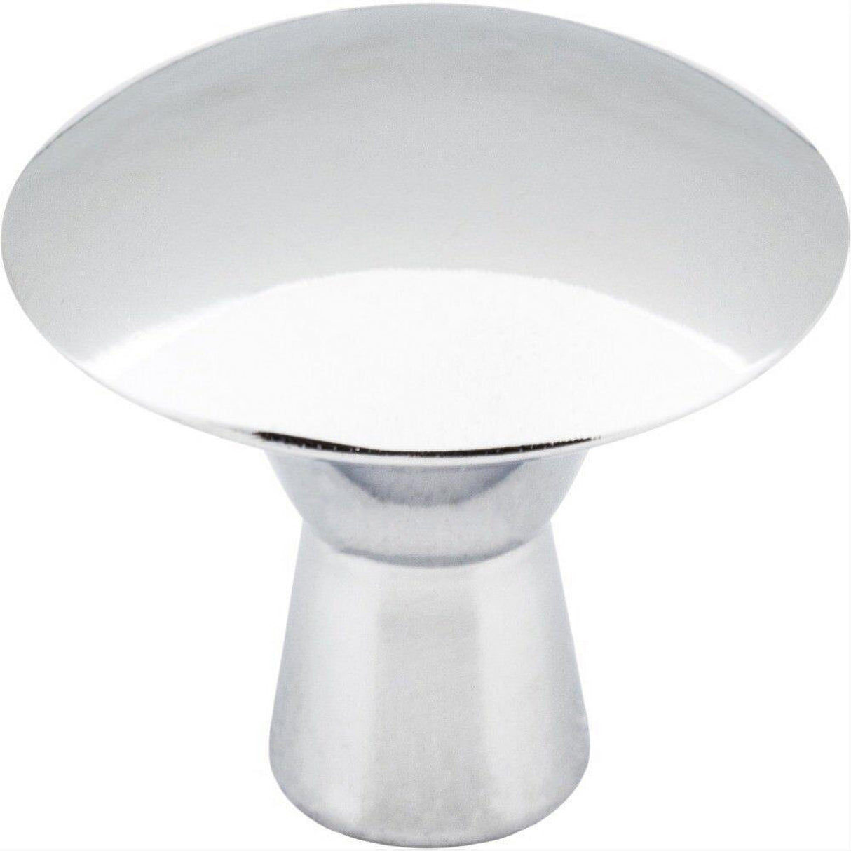 Elements 988PC 988 Zachary 1-1/16" Zinc Cabinet Knob Polished Chrome
