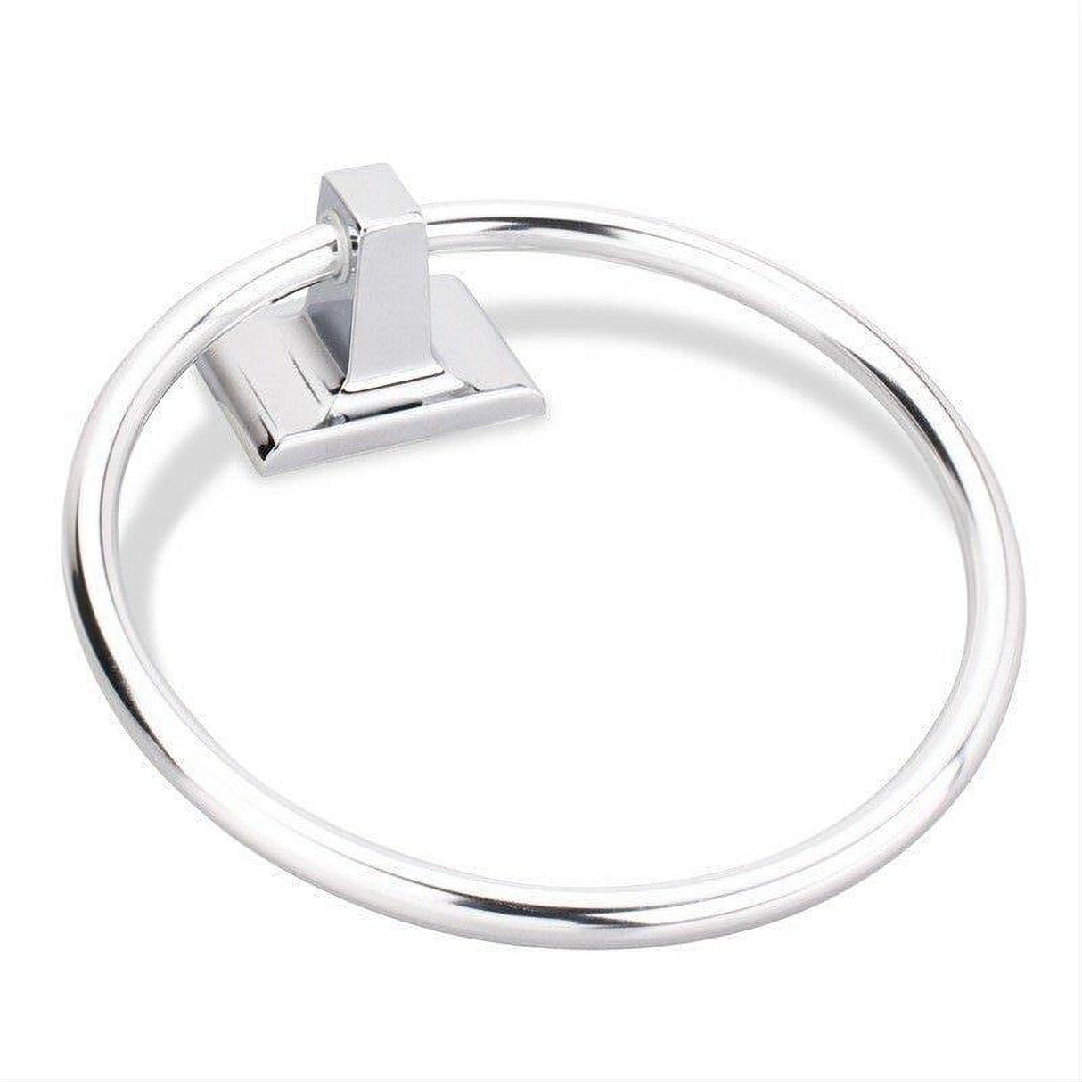 Elements BHE1-06PC-R Bridgeport 7-1/16" Zinc Towel Ring Polished Chrome