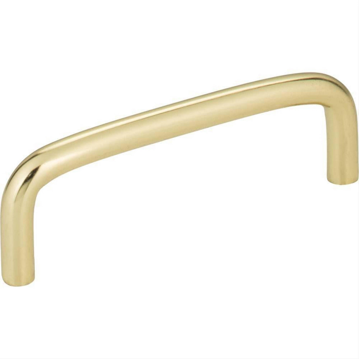Elements S271-3.5PB.5 Torino 3-13/16" Steel Cabinet Pull Polished Brass