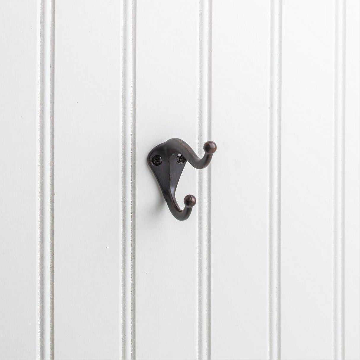 Elements YD10-231DBAC 2-5/16" Double Zinc Wall Mount Coat Hook Brushed Oil Rubbed Bronze