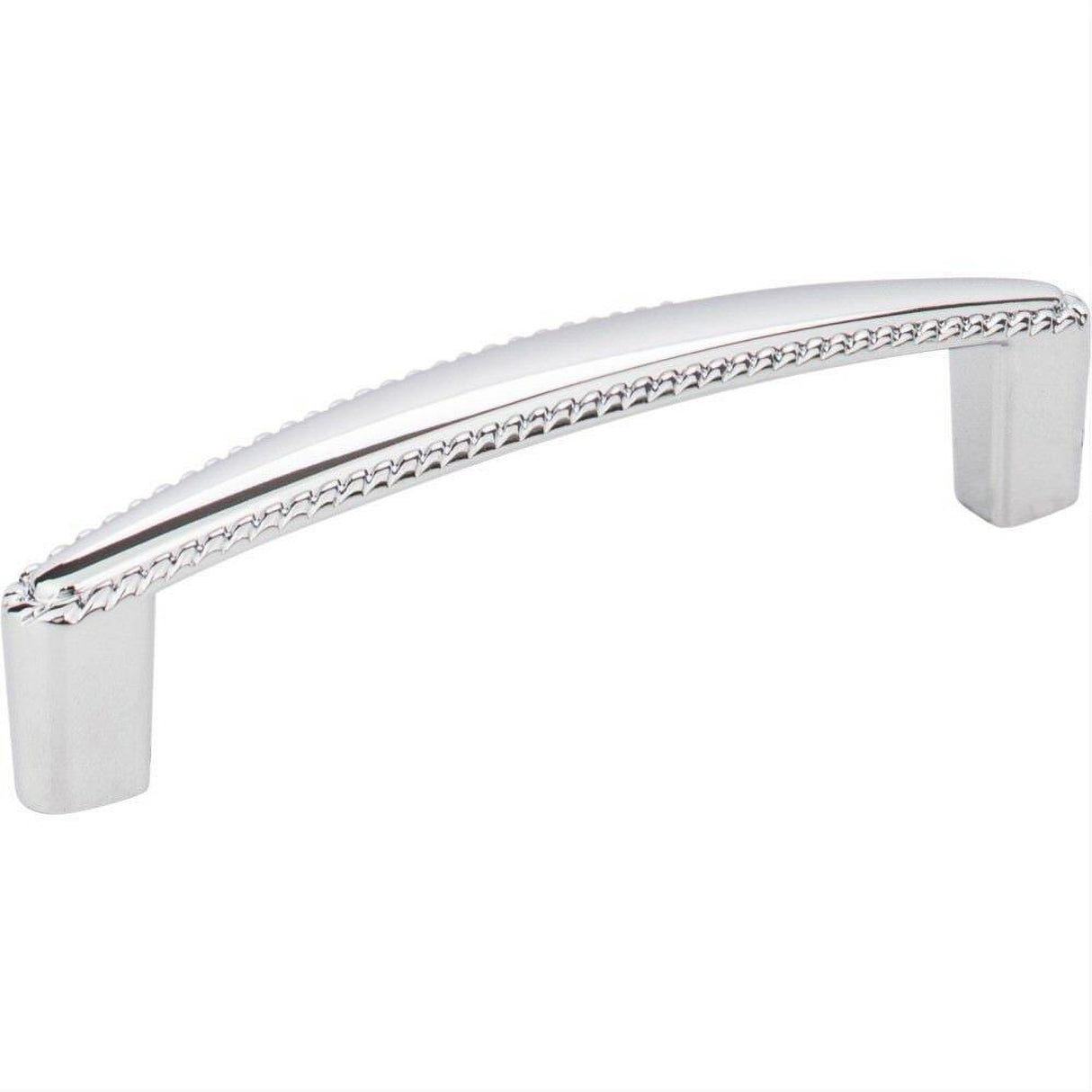 Elements Z115-96PC-96 Lindos 4-5/16" Zinc Cabinet Pull Polished Chrome