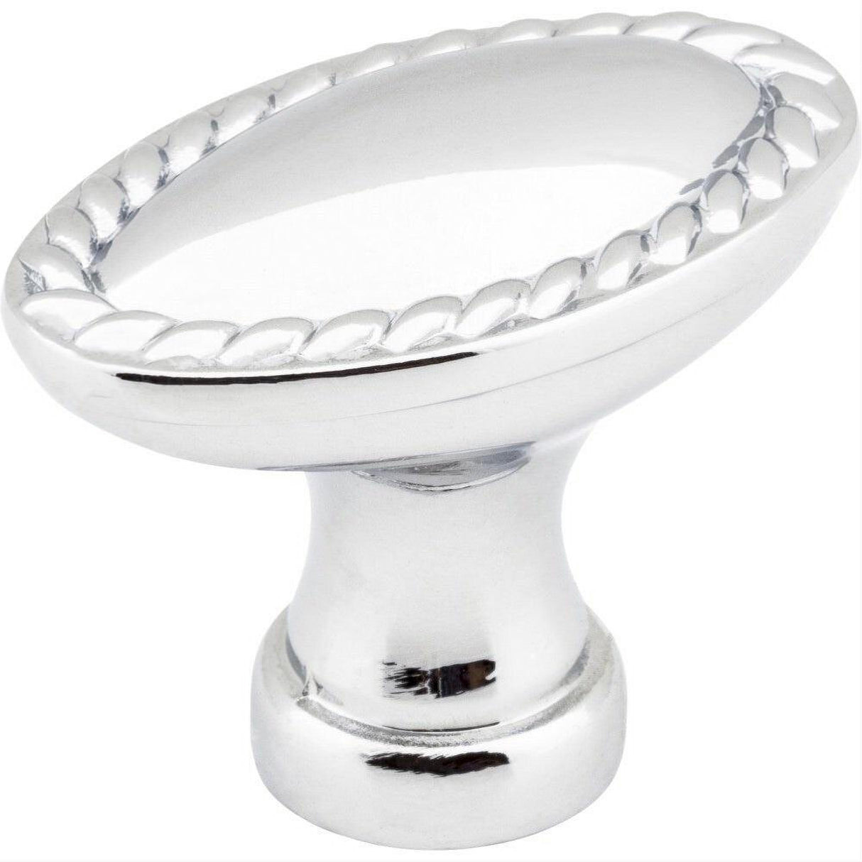 Elements Z115L-PC Lindos 1-3/8" Zinc Cabinet Knob Polished Chrome